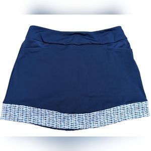 Adidas *Sz LARGE *  Athletic Skirt Skort Blue Golf Tennis